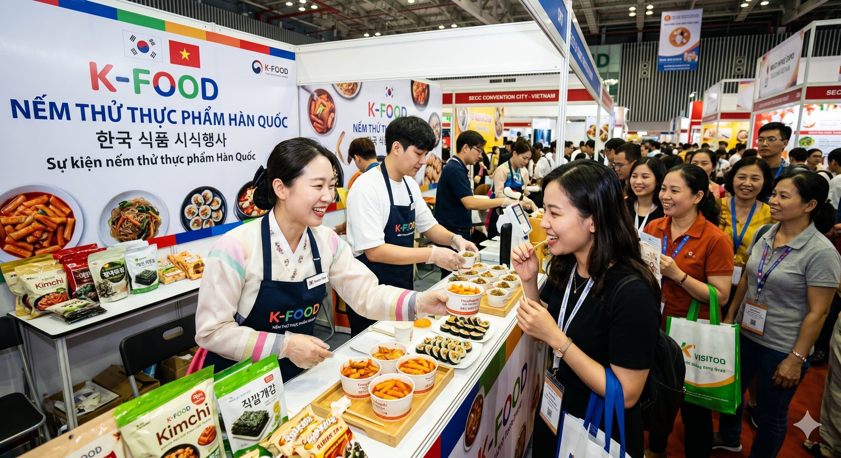 K-FOOD 시식 행사